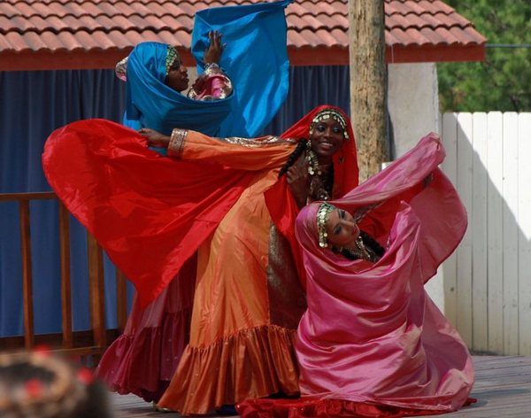 Африканский танец нубия