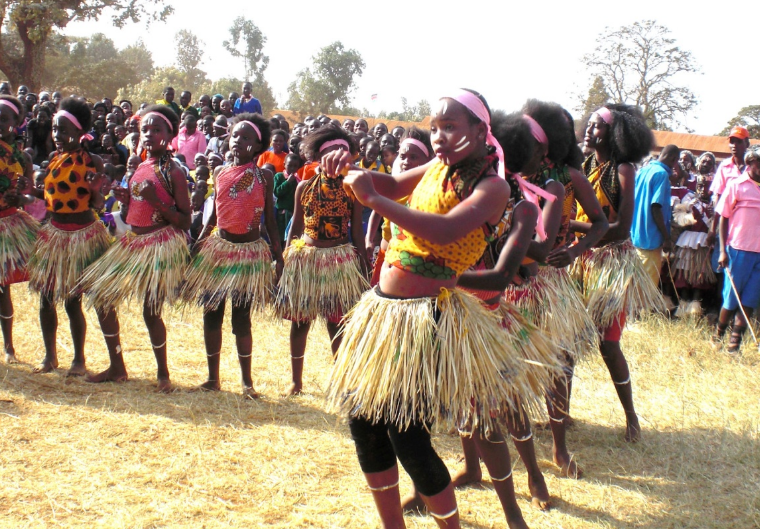 Племенные танцы Африки