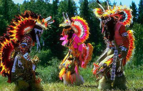 Танец солнца индейцев Северной Америки