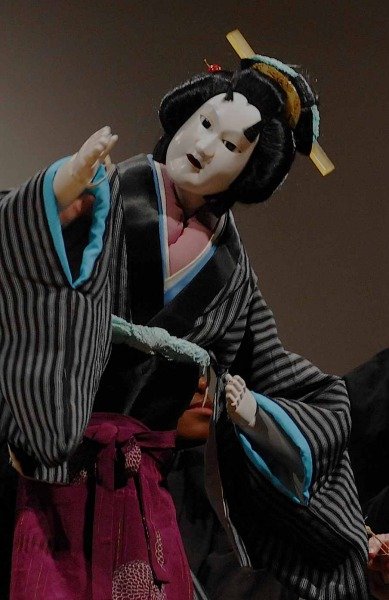 Японский кукольный театр Бунраку
